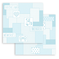 Stamperia Babydream Blue 12x12 Inch Paper Pack (SBBL106) ( SBBL106)